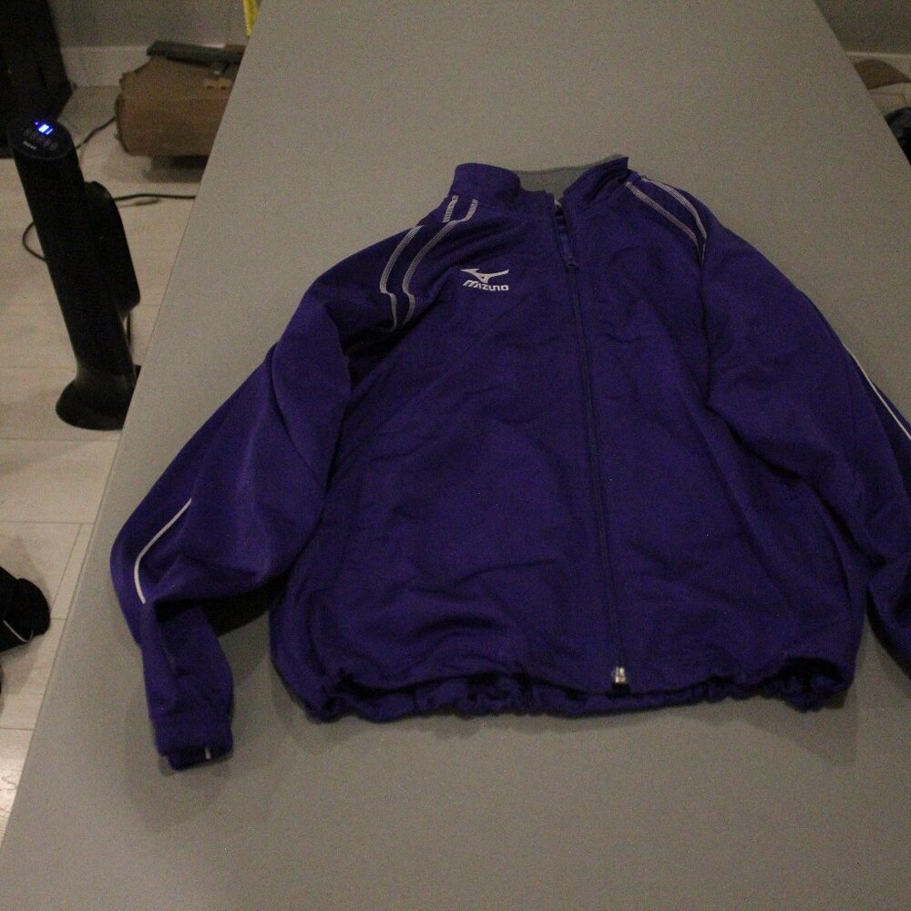 Purple Mizuno Athletic Jacket Size XS